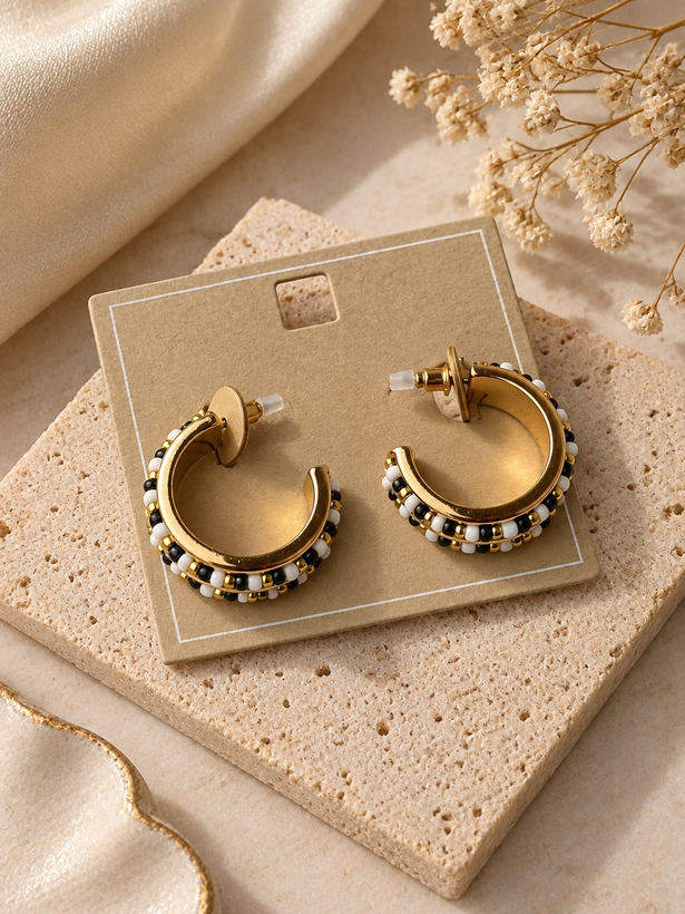 گوشواره حلقه ای hoop